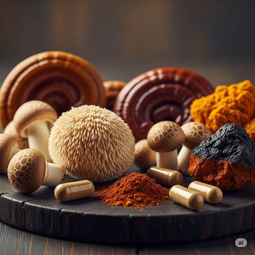 Best mushroom for anxiety and depression, including Lion's Mane, Reishi, and Cordyceps.